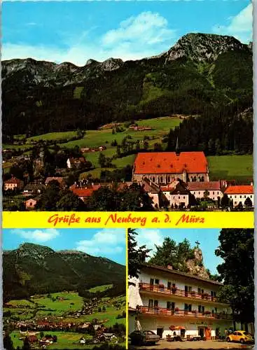 50513 - Steiermark - Neuberg , Gasthof Martin Holzer , Mehrbildkarte - gelaufen