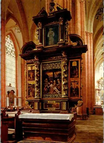 50515 - Steiermark - Neuberg , Ehemalige Stiftskirche , Kreuzabnahmealtar - nicht gelaufen