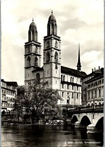 50573 - Schweiz - Zürich , Grossmünster - gelaufen 1964