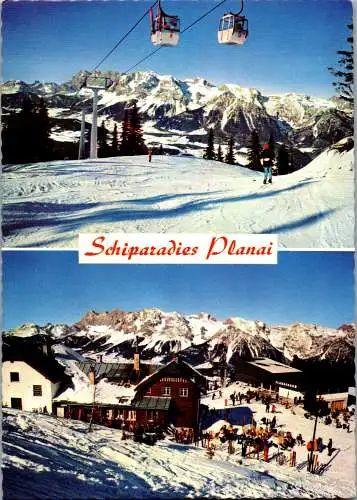 50591 - Steiermark - Schladming , Planai , Seilbahn , Schladminger Hütte - gelaufen