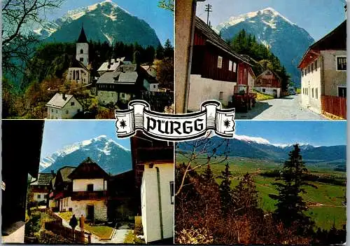 50597 - Steiermark - Pürgg , Mehrbildkarte - gelaufen 1975