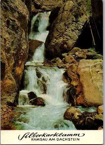 50606 - Steiermark - Ramsau , Silberkarklamm - gelaufen 1983