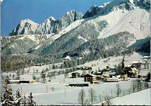 50613 - Steiermark - Ramsau , mit Dachstein Südwänden - gelaufen