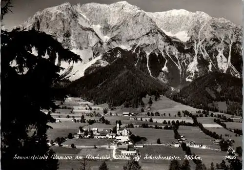 50615 - Steiermark - Ramsau , am Dachstein , Scheichenspitze - gelaufen 1966