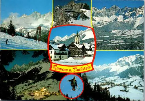 50624 - Steiermark - Ramsau , Dachstein , Mehrbildkarte - gelaufen 1981