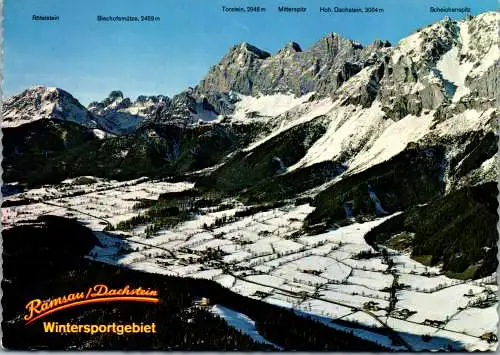 50628 - Steiermark - Ramsau , Panorama - gelaufen 1980