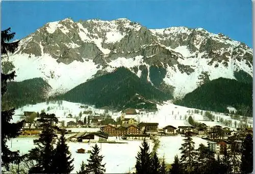 50629 - Steiermark - Ramsau , gegen die Scheichenspitze - gelaufen 1981