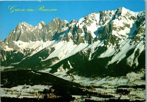 50630 - Steiermark - Ramsau , Dachstein , Panorama - gelaufen 1982