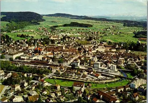 50637 - Schweiz - Frauenfeld , Panorama - gelaufen 1970