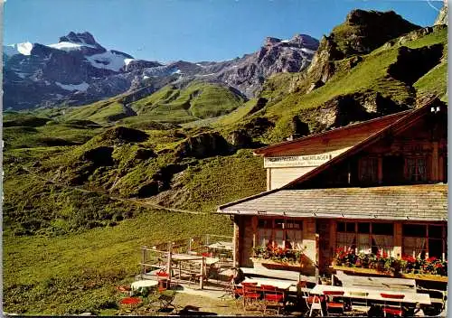 50651 - Schweiz - Bundalp , Berg Restaurant und Nachtlager - gelaufen 1967