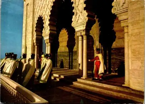 50670 - Marokko - Rabat , Le Mausolee Mohammed V - gelaufen 1982