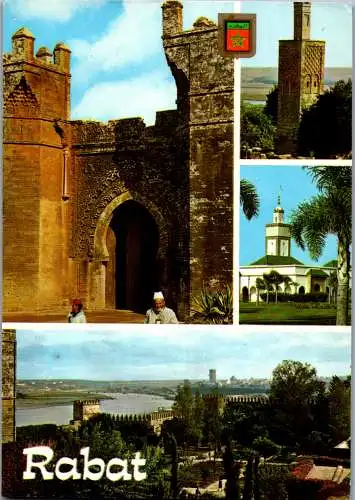 50673 - Marokko - Rabat , Alcazaba de los Audaias - gelaufen 1987