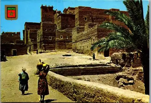 50674 - Marokko - Ouarzazate , La Alcazaba - gelaufen 1982