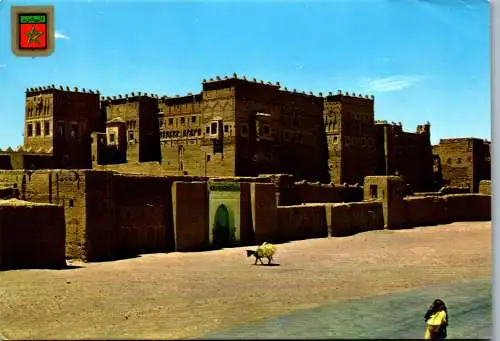50675 - Marokko - Ouarzazate , La Alcazaba - gelaufen 1982