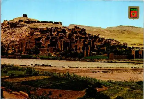 50676 - Marokko - Ouarzazate , Ait Benhaddou Kasbah - gelaufen 1982