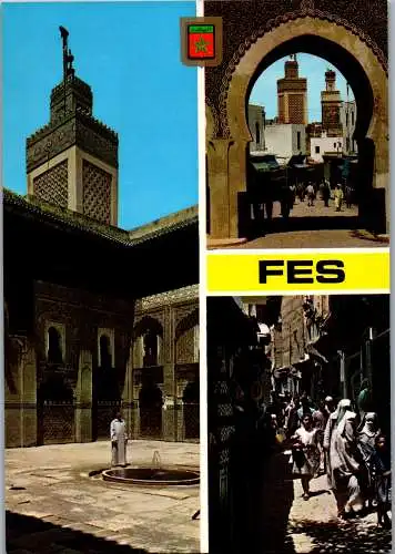 50709 - Marokko - Fes , Mezquita Bouhanania - nicht gelaufen