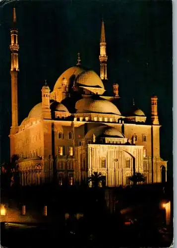 50744 - Ägypten - Kairo , Cairo , Mohamed Aly Mosque - gelaufen