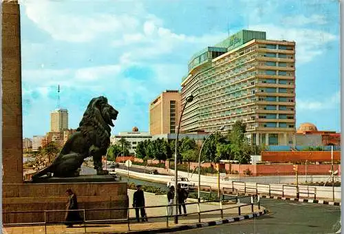 50750 - Ägypten - Kairo , Cairo , The Hilton Hotel - gelaufen