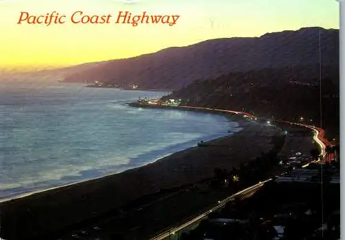 50756 - USA - California , Pacific Coast Highway - gelaufen 1993