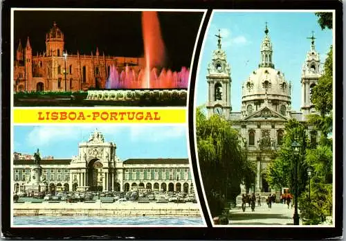 50778 - Portugal - Lisboa , Mehrbildkarte - gelaufen 1980