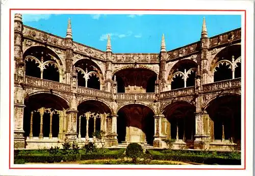 50779 - Portugal - Lisboa , Mosteiro dos Jeronimos , Claustro - gelaufen 1986