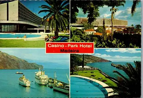 50832 - Portugal - Funchal , Madeira , Casino Park Hotel - gelaufen 1978