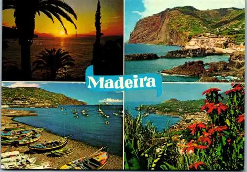 50834 - Portugal - Madeira , Mehrbildkarte - gelaufen