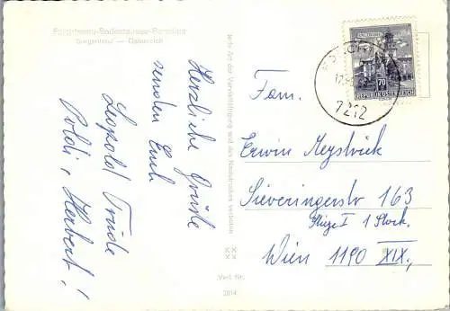 50850 - Burgenland - Forchtenau , Badestausee , Stausee - gelaufen 1969