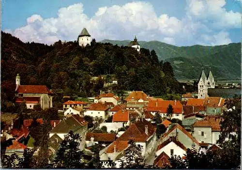 50859 - Kärnten - Friesach , Panorama - gelaufen 1975