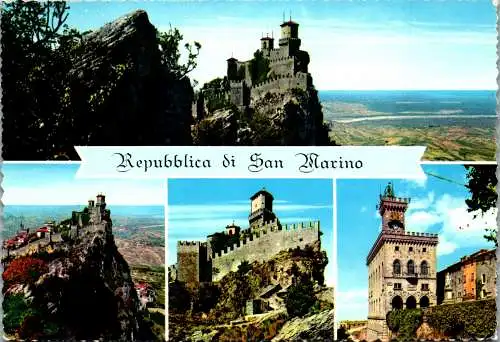 50864 - San Marino - R. S. , Mehrbildkarte - gelaufen 1965