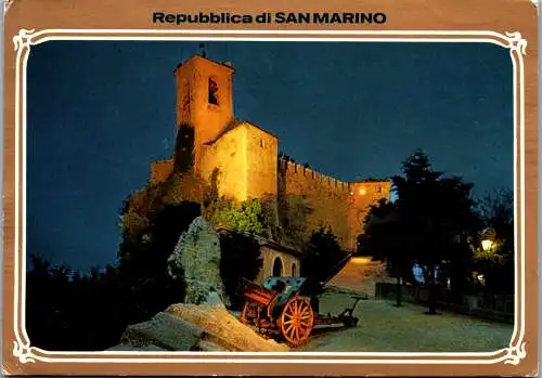 50865 - San Marino - R. S. , Prima Torre - gelaufen 1981