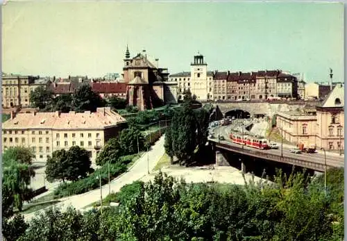 50869 - Polen - Warschau , Warszawa , Trasa W - Z - gelaufen 1971