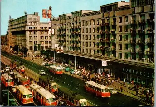 50870 - Polen - Warschau , Warszawa , Aleje Jerozolimskie - gelaufen 1976