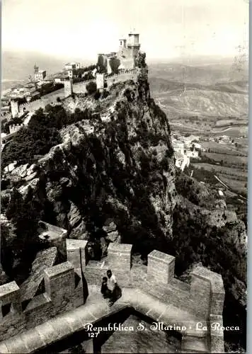 50885 - San Marino - R. S. , La Rocca - gelaufen