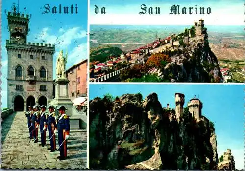 50886 - San Marino - R. S. , Mehrbildkarte - gelaufen 1966