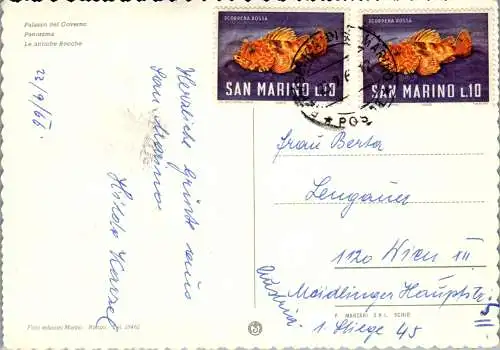 50886 - San Marino - R. S. , Mehrbildkarte - gelaufen 1966