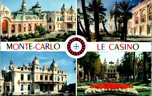 50908 - Monaco - Monte Carlo , Le Casino - gelaufen