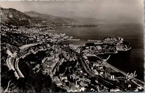 50914 - Monaco - Cap Martin , Panorama , Zensur - gelaufen 1953