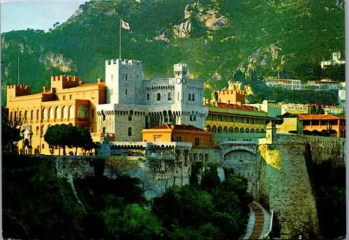 50919 - Monaco - Principaute , Le Palais Princier et ses remparts - gelaufen