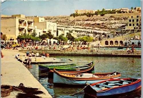 50943 - Malta - Xlendi Bay , View - gelaufen 1982