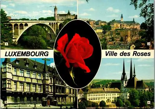 50957 - Luxembourg - Luxemburg , Ville des Roses - gelaufen