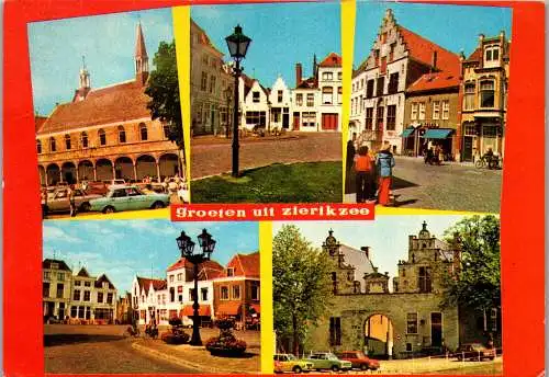 50963 - Niederlande - Zierikzee , Mehrbildkarte - gelaufen 1981