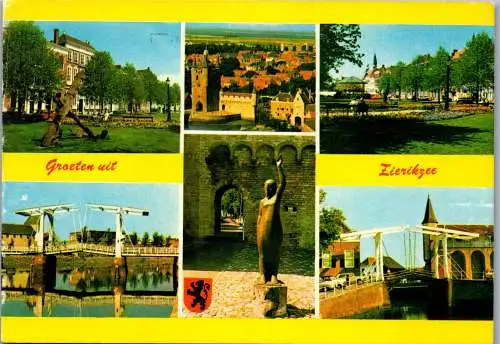 50964 - Niederlande - Zierikzee , Mehrbildkarte - gelaufen 1981