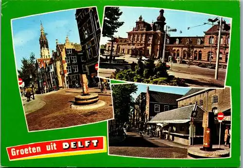 50981 - Niederlande - Delft , Mehrbildkarte - gelaufen 1980