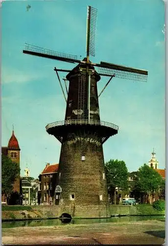 51026 - Niederlande - Windmühle , Holländische Mühle - gelaufen