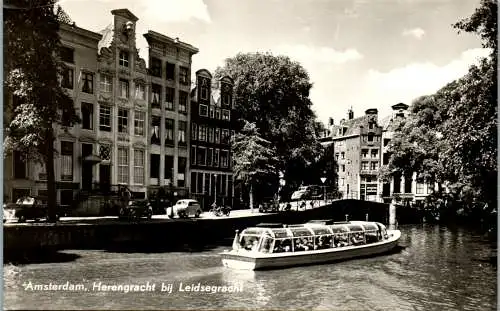 51039 - Niederlande - Amsterdam , Herengracht bij Leidsegracht - gelaufen