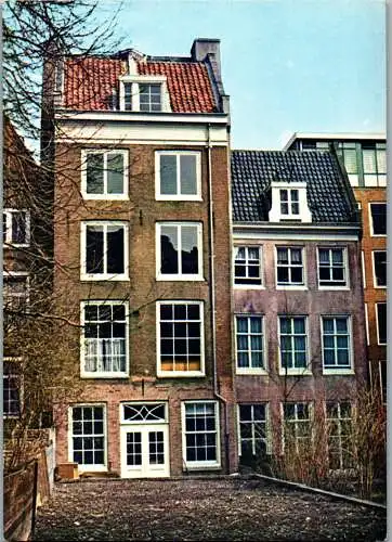 51041 - Niederlande - Amsterdam , Achterkant , Anne Frank Huis Haus , Back Side - nicht gelaufen