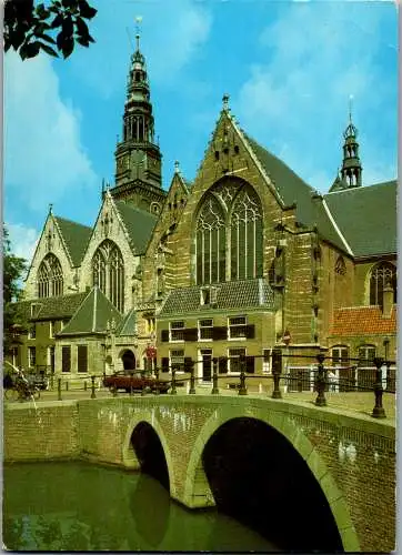 51047 - Niederlande - Amsterdam , Oude Kerk - gelaufen