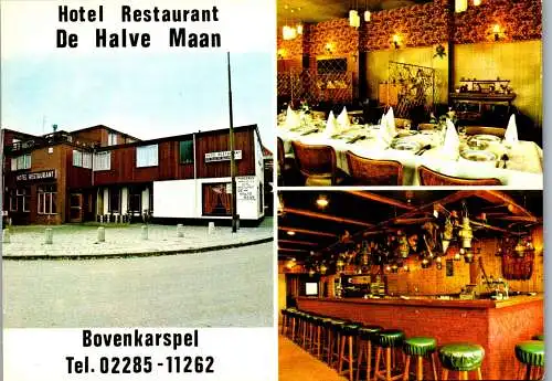 51064 - Niederlande - Bovenkarspel , Hotel Restaurant De Halve Maan - nicht gelaufen