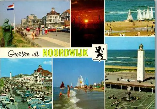 51070 - Niederlande - Noordwijk aan Zee , Mehrbildkarte - gelaufen 1982